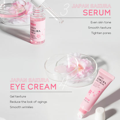 Skin Care Set JAPAN SAKURA Women Beauty