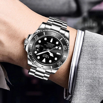 Luxury Fashion Diver Watch Men Waterproof