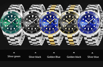 Luxury Fashion Diver Watch Men Waterproof