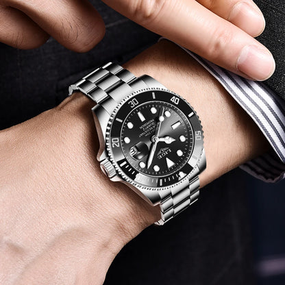 Luxury Fashion Diver Watch Men Waterproof