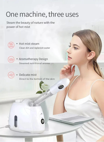 Facial Warm Mist Humidifier for Face Spa