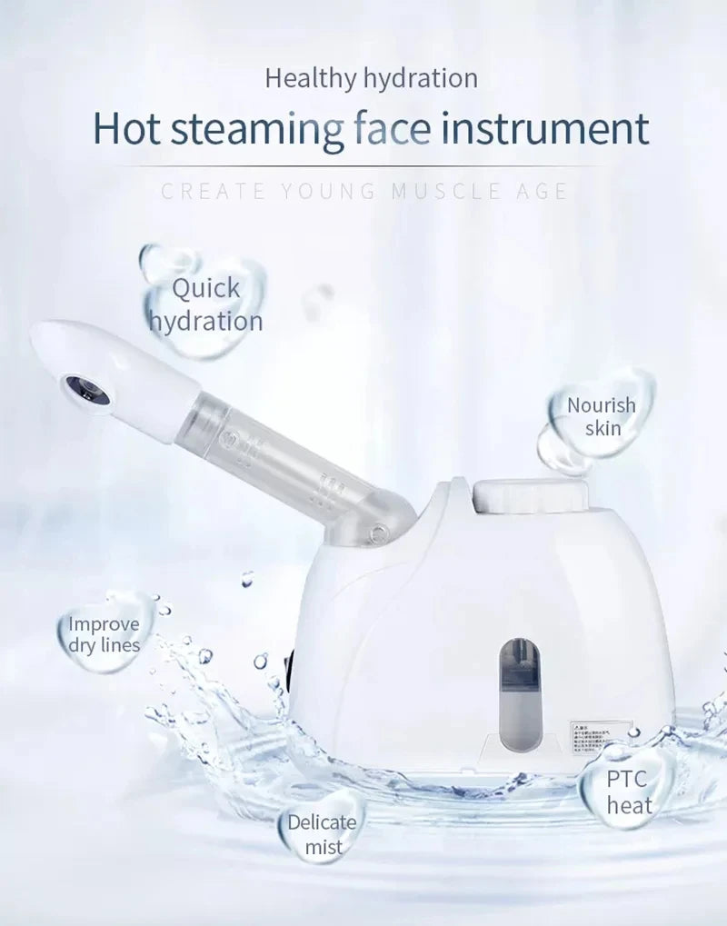 Facial Warm Mist Humidifier for Face Spa