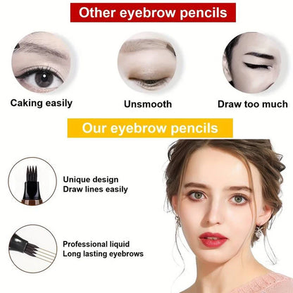 Waterproof Eyebrow Pen, Microblading Eyebrow Pencil