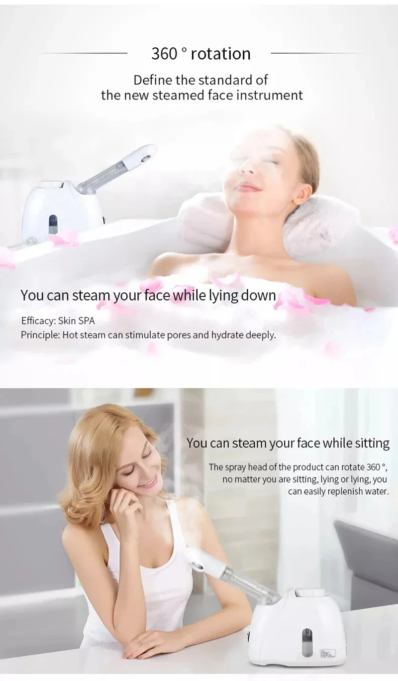 Facial Warm Mist Humidifier for Face Spa