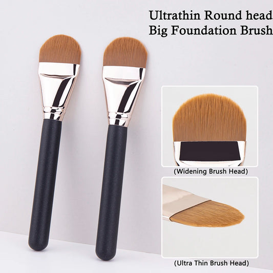 New Foundation Make-up Brush Round Head Ultra-thin Foundation Make-up