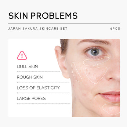 Skin Care Set JAPAN SAKURA Women Beauty